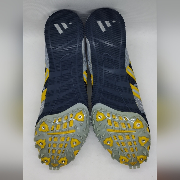 NWT Adidas Track & Field Shoes Men's 14 Gray Running Racing Sports Athletic - Picture 4 of 8